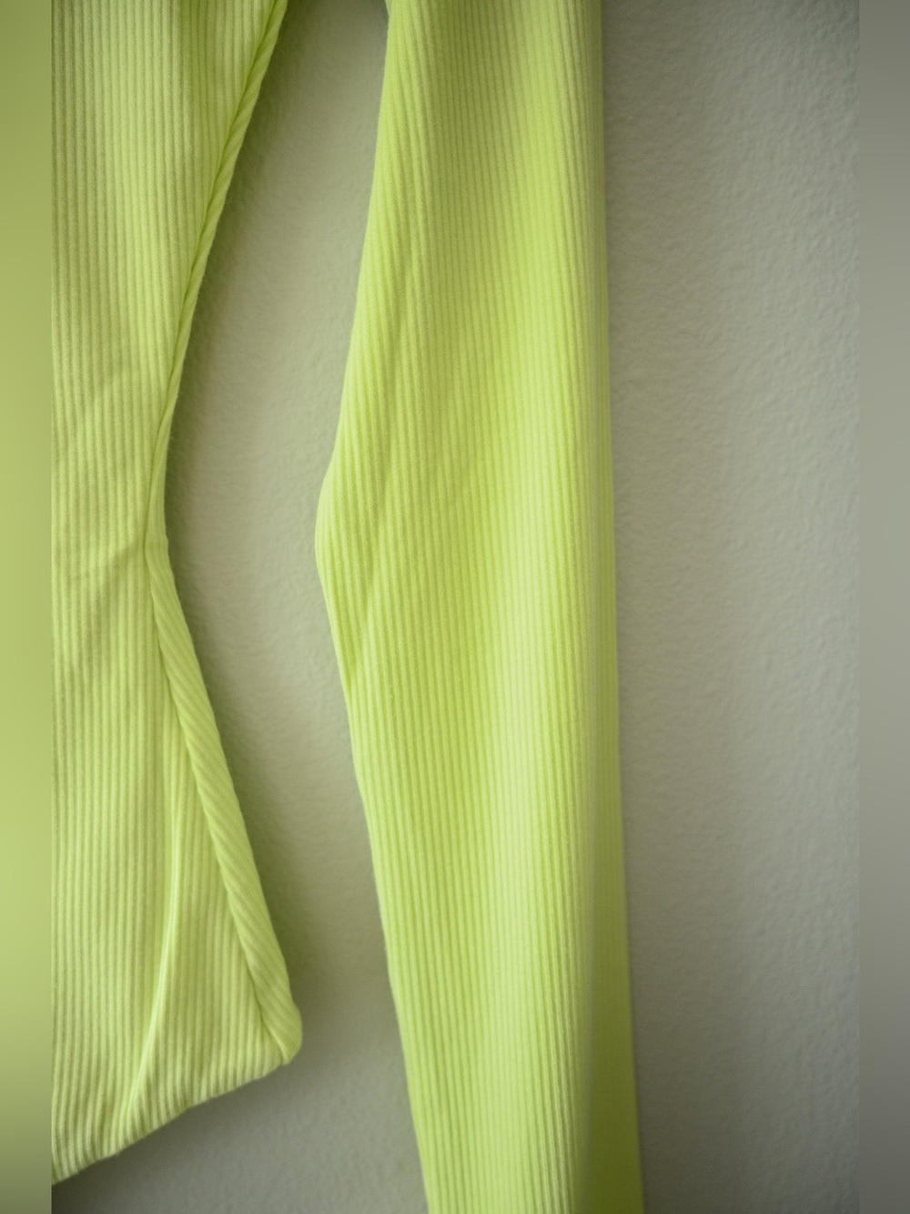 Naked Wardrobe Chartreuse Bodysuit - Picture 4 of 6